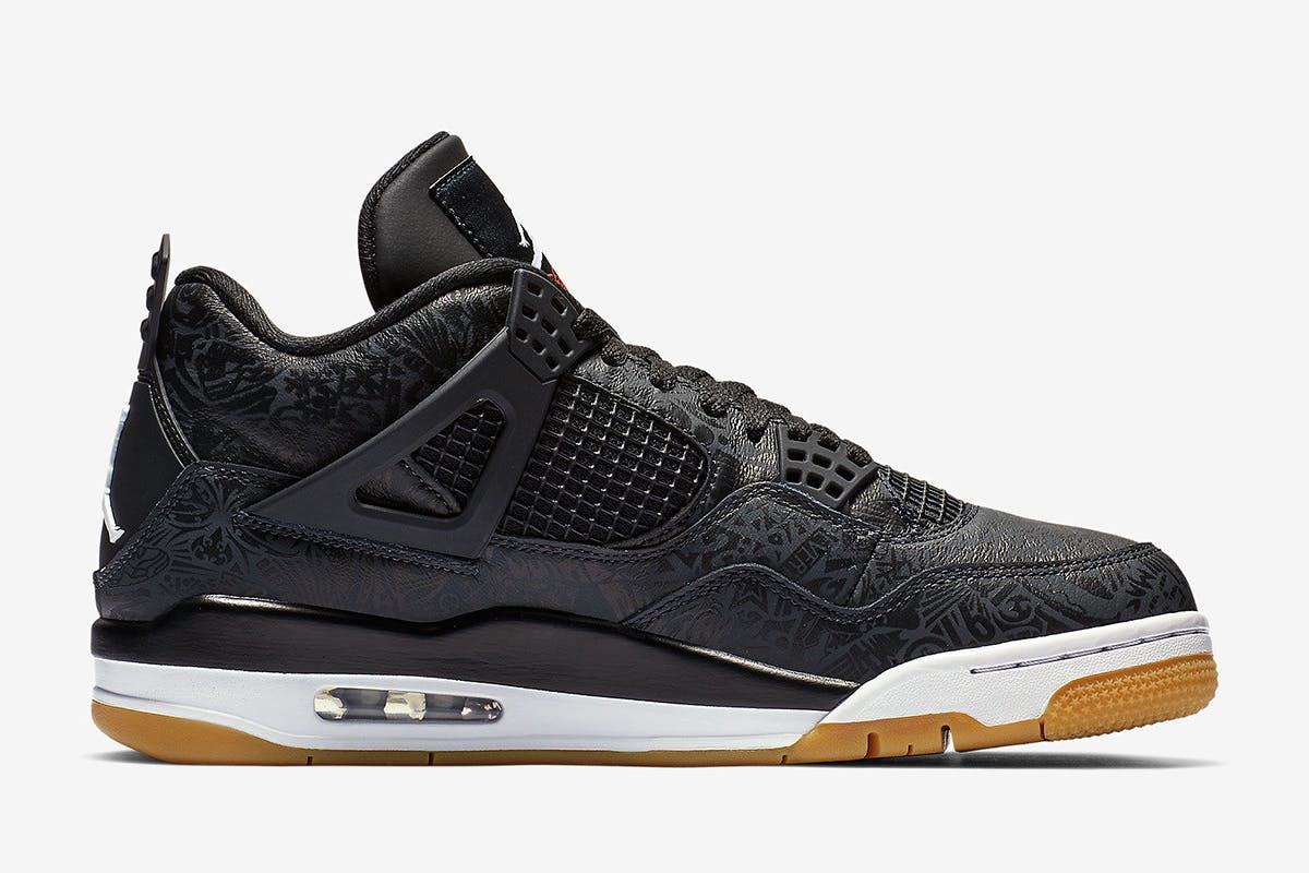 jordan 4 laser black